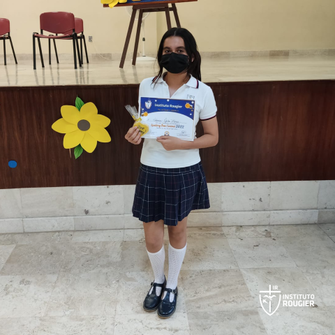 ganadora secundaria spelling bee