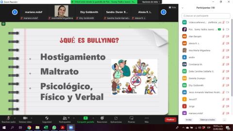 Jornada de la Salud Socioemocional, Secundaria