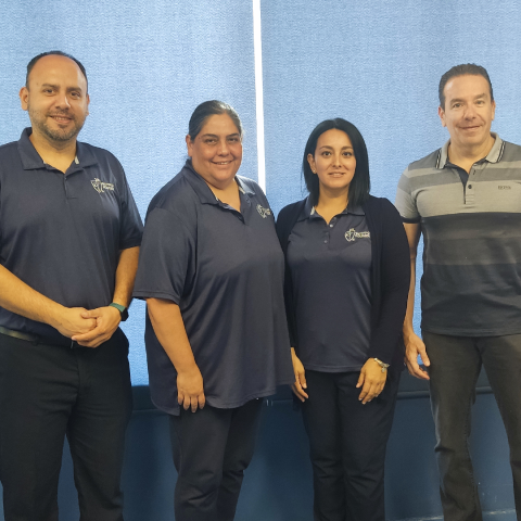 Visita del Rector de la Escuela libre de derecho de Puebla 